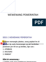 WEWENANG PEMERINTAH