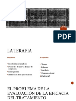 Indicaciones psicoterapia evaluación paciente