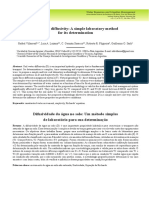 Soil water diffusivity