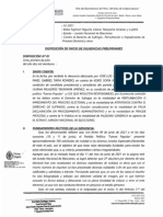 Disposición Fiscalía - Fuerza Popular