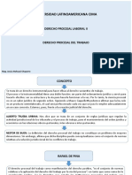 Semana 2.diapositivas de Derecho Procesal Laboral II.