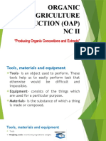 PPP-ORGANIC AGRICULTURE PRODUCTION (OAP) NC II
