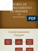 Teoría de Reforzamiento de Skinner