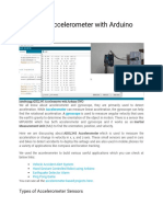 ADXL345 Accelerometer With Arduino UNO: Types of Accelerometer Sensors