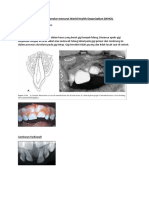 Klasifikasi Fraktur Dentoalveolar Menurut World Health Organization