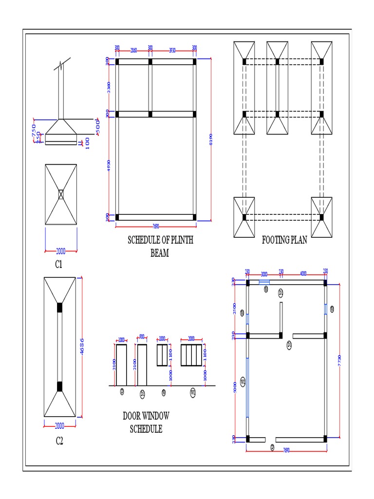 Schedule of Plinth | PDF