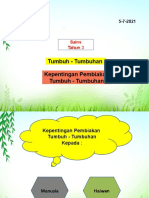 Kepentingan Pembiakan Tumbuh - Tumbuhan