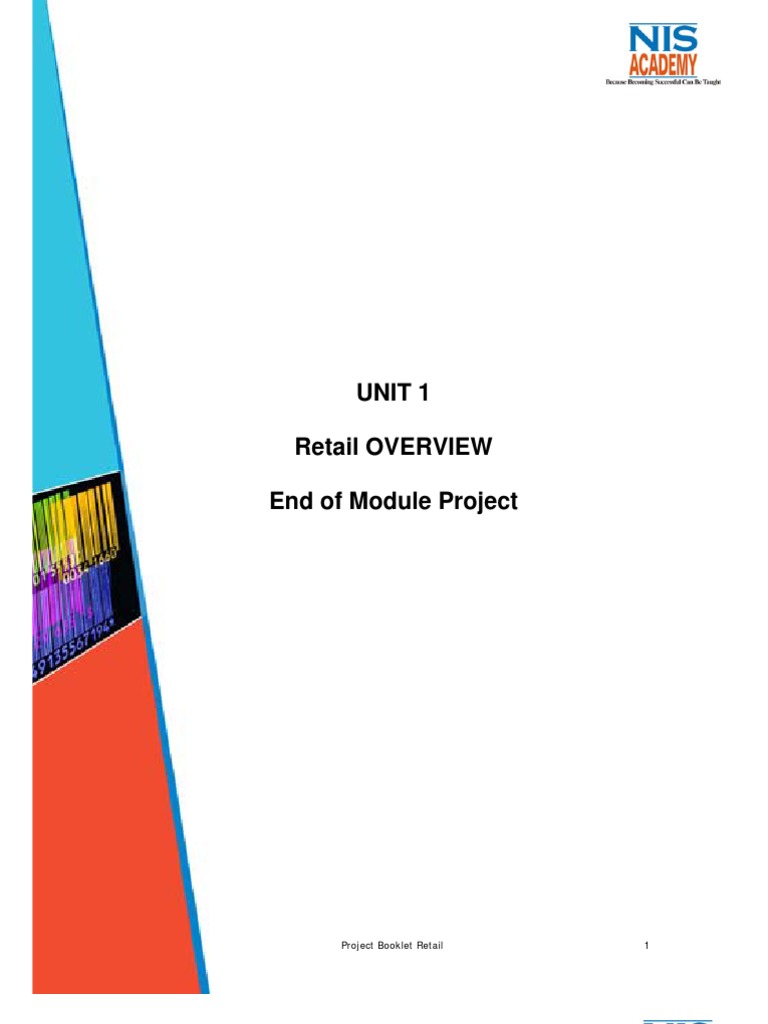 Unit 1 Retail Projectv4 | PDF
