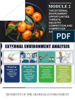 Module 2 - The External Environment