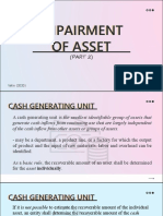 Impairment of Asset