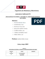 LC2 - Aplicación de TIA Portal +factory IO y Simulación de Sistemas de 2do Orden
