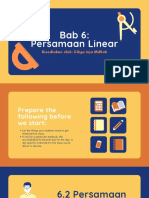 Bab 6 Persamaan Linear