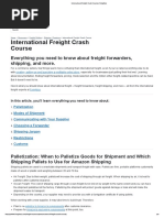 Cargo Weight Limits for Containers | PDF | Axle | Cargo