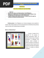 Chapter Ix - Political Parties in The Philippines