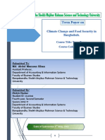 Climate Change and Food Security in Bangladesh