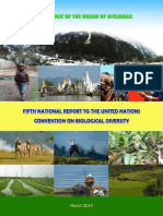 Fifth National Report to the UN Convention on Biological Diversity March 2014