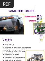 Chapter-Three: Suspension System