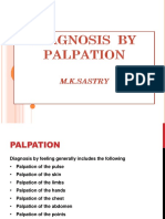 Diagnosis by Palpation