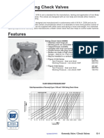 Swing Check Valve Submittal Sheet Series 1106