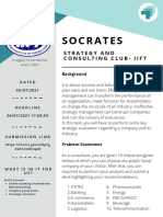 Socrates: Strategy and Consulting Club-Iift