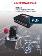 Data Edge Computing For Kinesys Drive Systems: Hydac