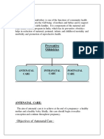 Preventive Obstetrics