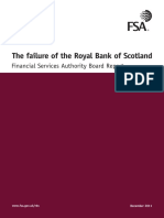 The Failure of The Royal Bank of Scotland - Financial Services Authority Report