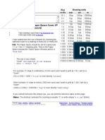 Plot Scales For The Paper Space Zoom XP in Autocad and Intellicad