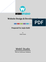 Website Design & Development Proposal