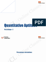 S N Ne C Las Es L: Quantitative Aptitude