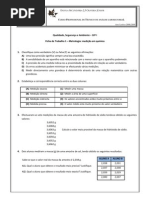 1ºFicha 10º Prof -Medição em química