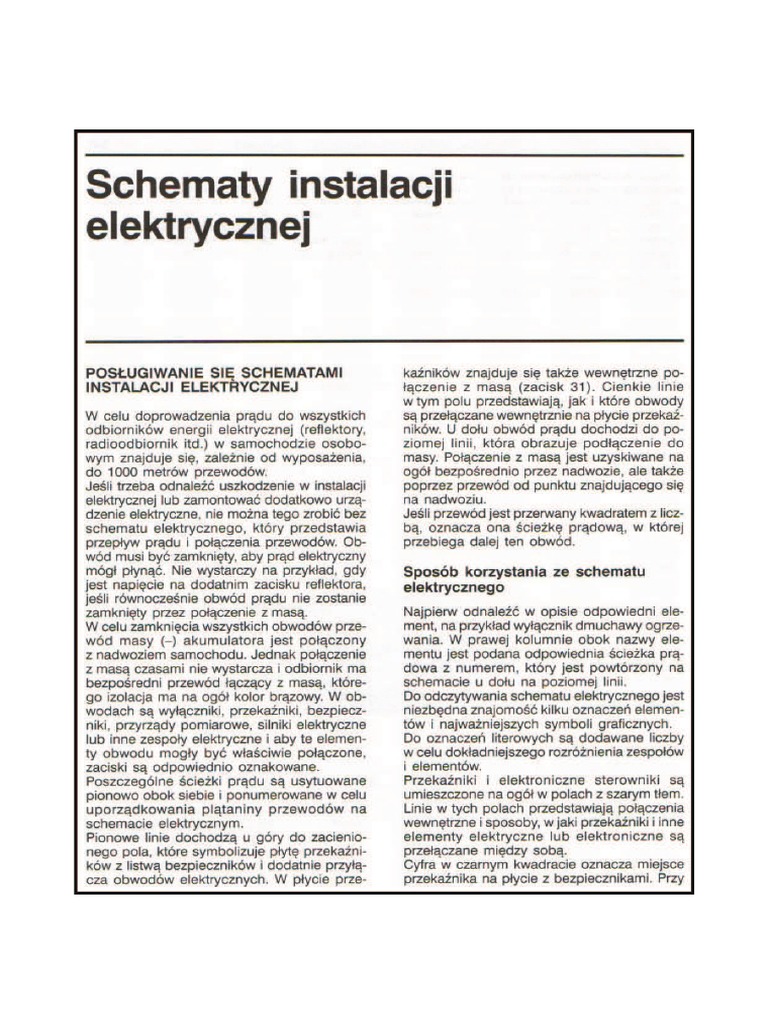 Schemat Elektryczny Audi A4 B5 Pdf