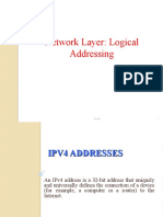 IPv4 Addressing: Logical Network Layer Addressing