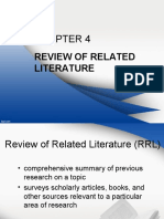 Review of Related Literature