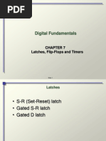 Digital Fundamentals CHAPTER 7 Latches F