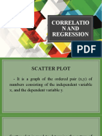 8. Correlation and Regression