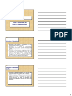 Model Classification and Steps in A Simulation Study