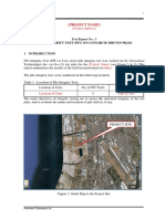 (Project Name) : Pile Integrity Test (Pit) On Concrete Driven Piles