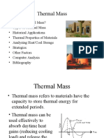 Thermal mass