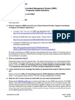 Statewide Incident Management System (SIMS) Frequently Asked Questions