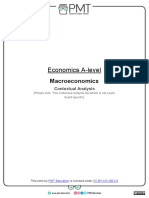 Contextual Analysis - Macroeconomics