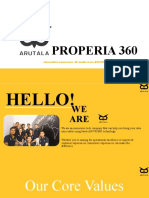 Arutala Properia 360 - Pitch Deck