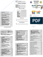 ECD Checklist Tagalog