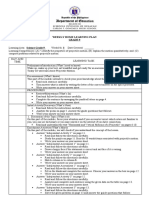 Weekly Home Learning Plan Grade 9