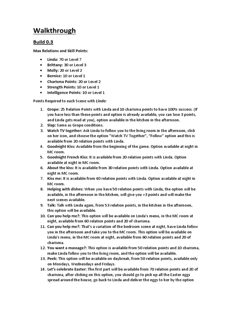 Walkthrough Pdf Leisure