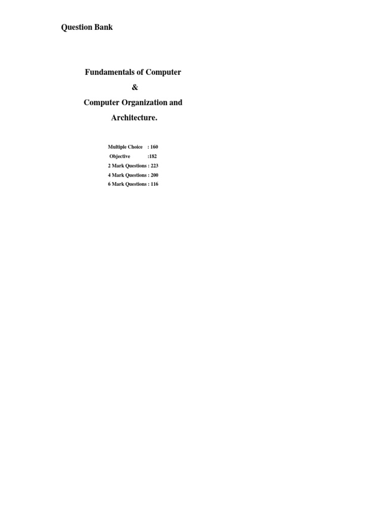 Computer Fundamentals | PDF | Logic Gate | Computer Data Storage