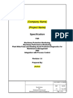 2010-03-19 - Machinery Condition Monitoring System Technical Specification - Rev 1