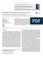 2015-21 October-Isotope Maker A Matlab Program For Isotopic Data Reduction