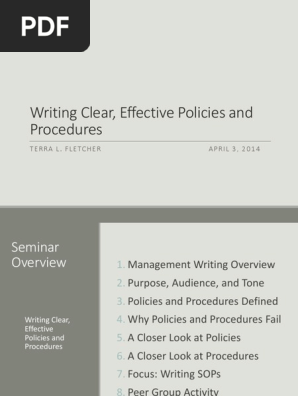 140403-Writing-Clear-Effective-Policies-and-Procedures