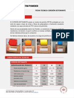 Ficha Técnica Cordón Detonante